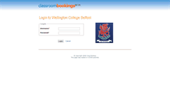 Desktop Screenshot of bookings.wellingtoncollegebelfast.org